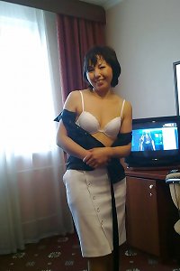 boss's mature wifey - splooge Mongolian super-bitch